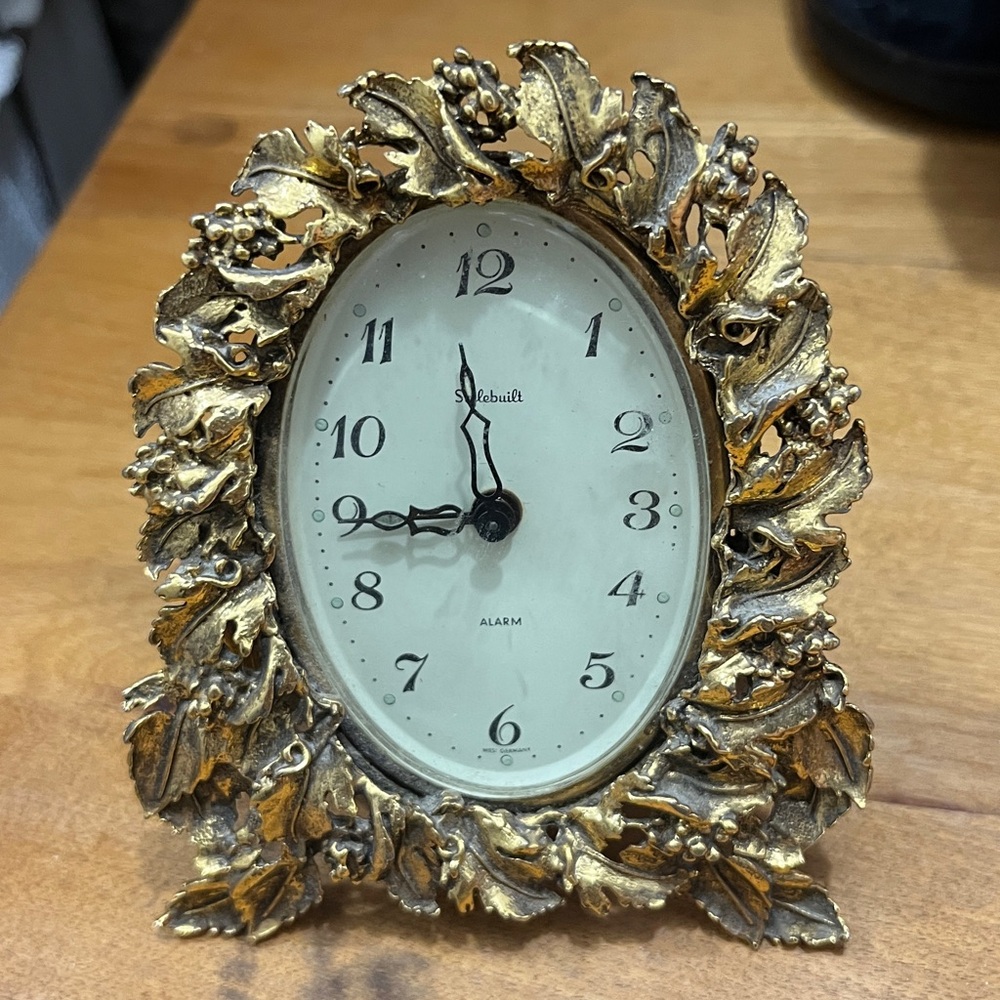 West Germany wind up alarm Clock